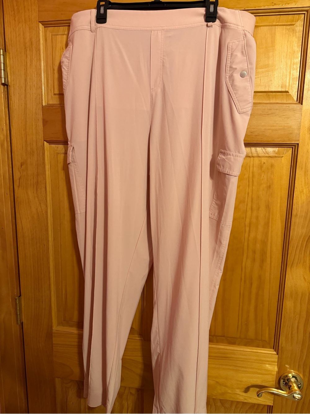 Athleta Light Pink Cargo Jogger Pants